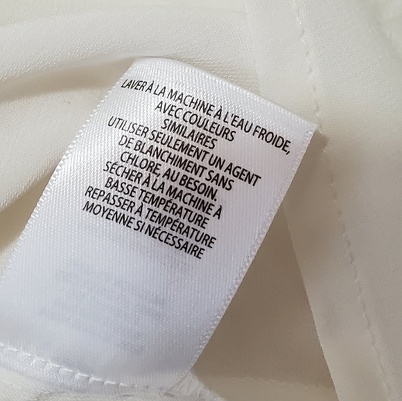 Abound white tank Sz L - Picture 5 of 5